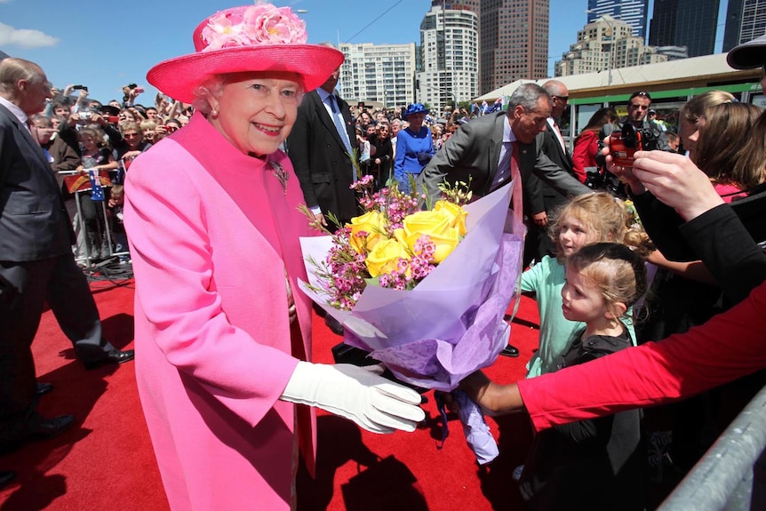 King Charles III greeting well-wishers in Sydney