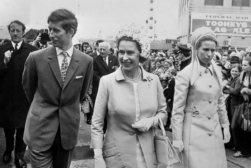 King Charles III taking part in ceremonial welcome event