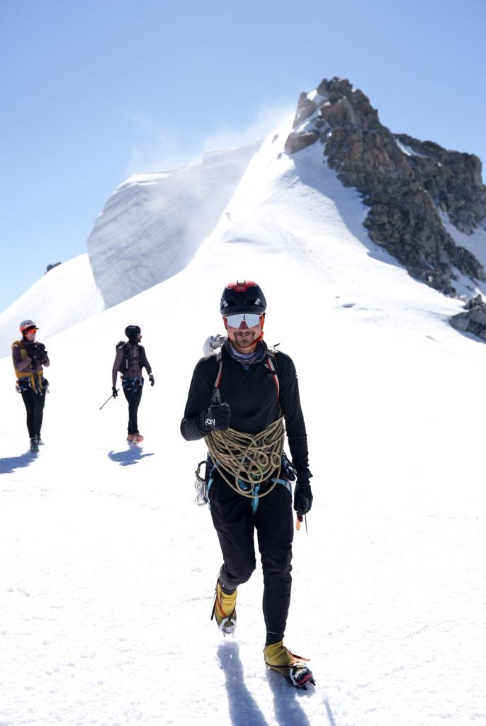 Kilian Jornet during his Alpine project