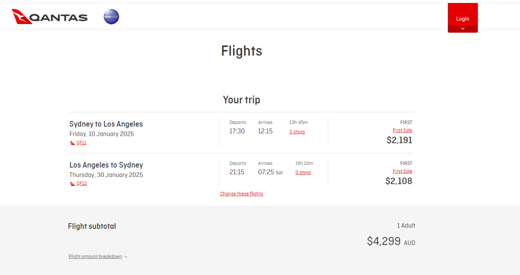 A visual representation of Qantas Premium Economy meal service with stylish presentation