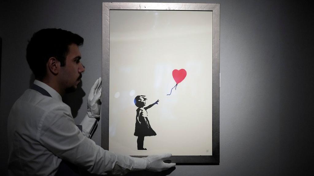 Banksy's Stolen Girl with Balloon Artwork Recovered Quickly